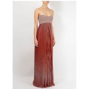 Diane von Furstenberg Patterned Strapless Dress